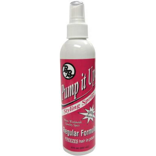 Bronner Brothers Pump It Up Regular Formula Styling Spritz, 8 oz image 0
