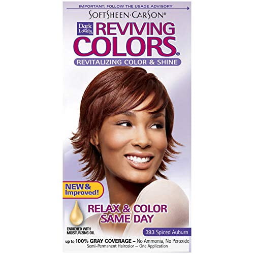 Dark & Lovely Reviving Colors Hair Color - 393 Spiced Auburn image 0
