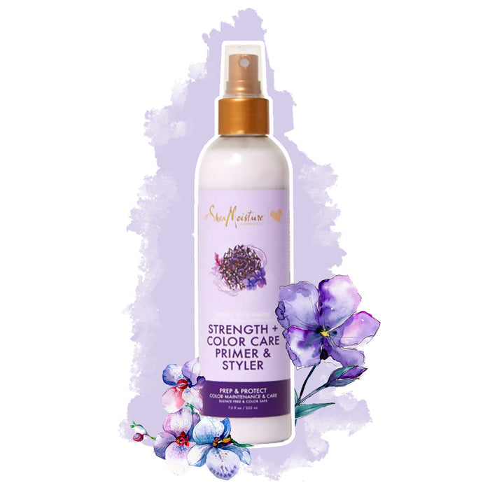 Shea Moisture Purple Rice Water Strength + Color Care Primer & Styler image 0
