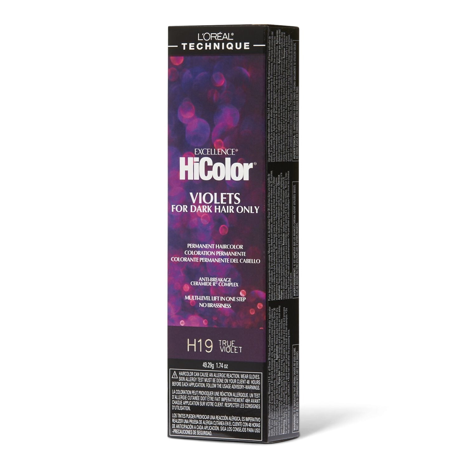 L'Oreal Excellence HiColor - Violets for Dark Hair Only 1.74 oz. image 0