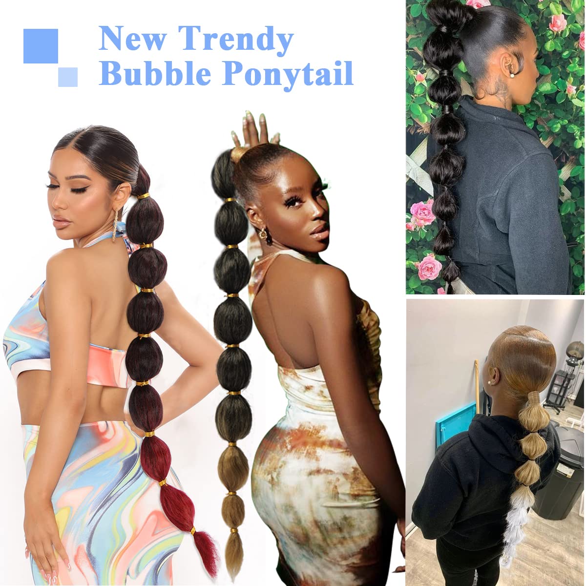 Bello Hair Ponytail Bubbles Cea image 5