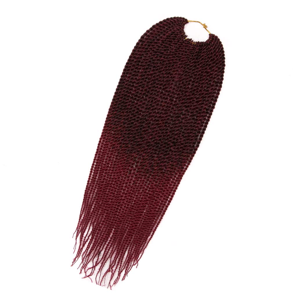 T1B Burgundy Eunice Hair Short Curly Saniya Curl Crochet image 0