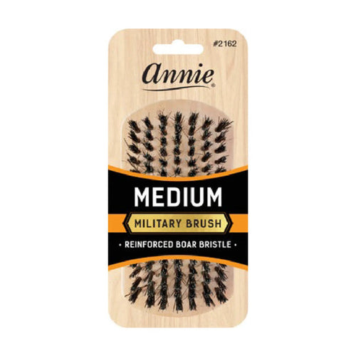 Annie Medium Military Boar Bristle Brush image 0