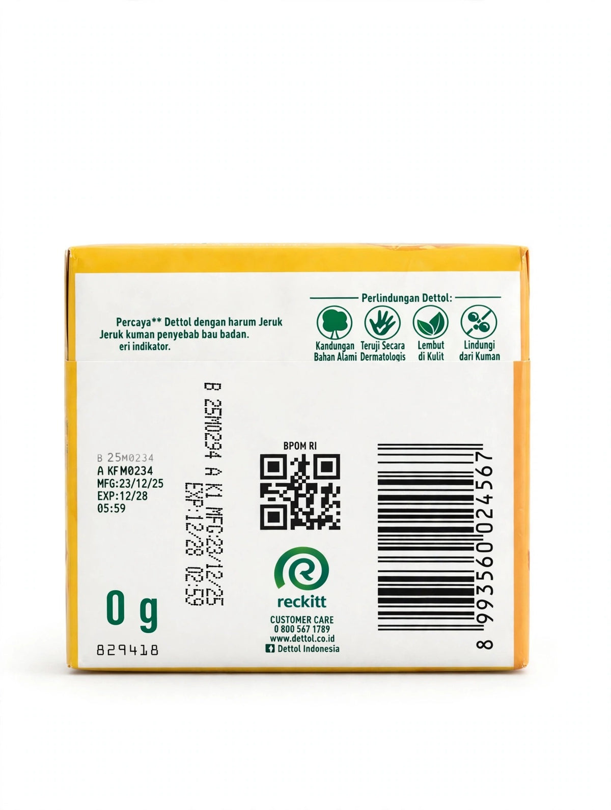 Dettol Fresh Antibacterial Bar Soap – 3 Pack