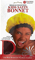 DONNA KIDS SATIN BONNET ASST image 0