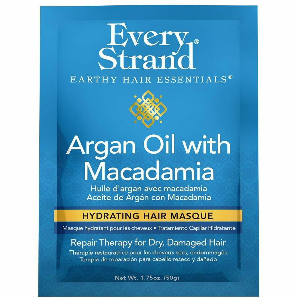 EVERY STRAND: ARGAN OIL WITH MACADAMIA HYDRATING HAIR MASQUE 1.75OZ image 0
