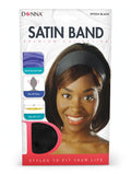 Donna Satin Band #11004 Black