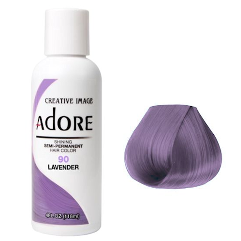 Adore Semi Permanent Hair Colour - 90 Lavender image 0