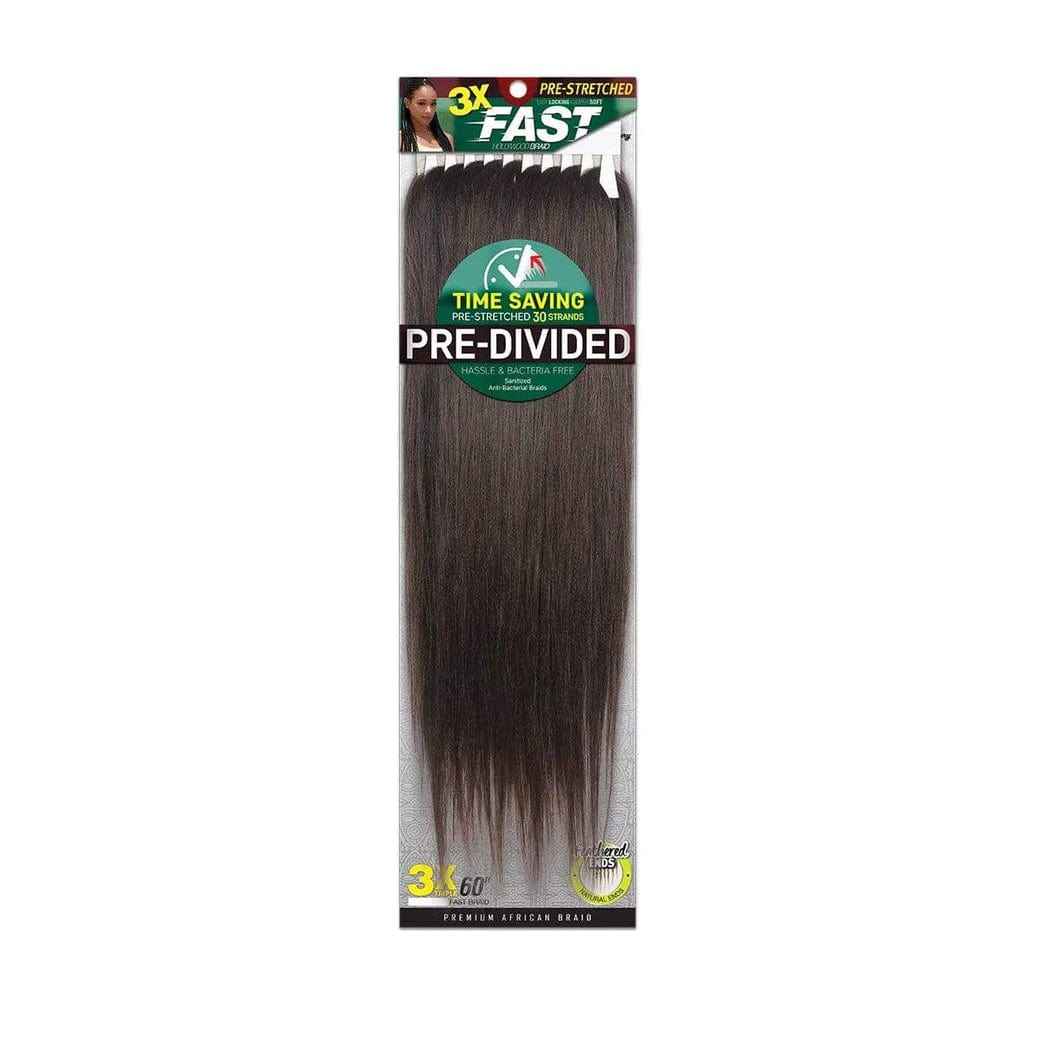 ZURY 3X FAST BRAID SOFT 60 PRE-STRETCHED BRAIDING HAIR image 0