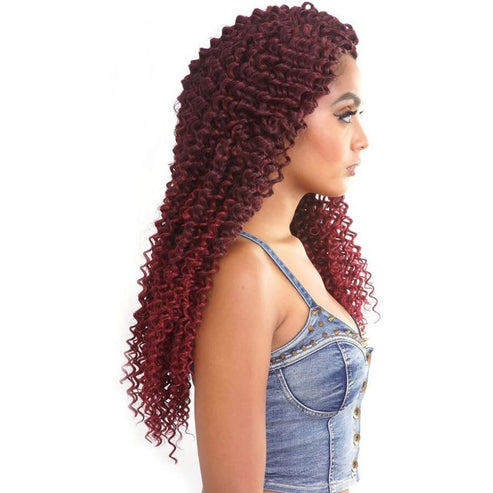 Afri Naptural Caribbean PINEAPPLE WAVE 18" Crochet Braid image 3