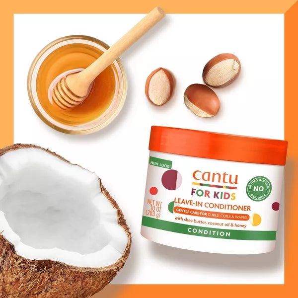 Cantu Care For Kids' Leave-In Conditioner - 10oz image 2