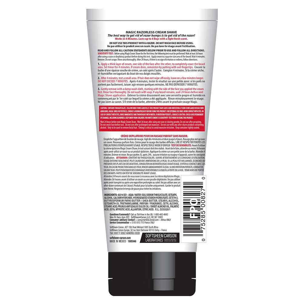 Razorless Cream Shave - Extra Strength Shaving Cream image 2