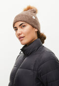 Pom Braid Beanie, Nougat image 0