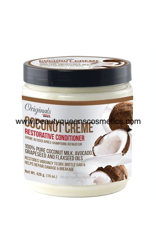 Africa's Best Originals Coconut Creme Restorative Conditioner 426g/15oz image 0