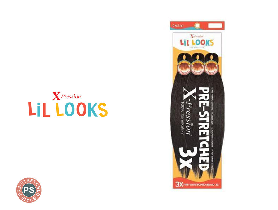 OUTRE LIL LOOKS 3X PRE-STRETCHED BRAID 32″ image 0