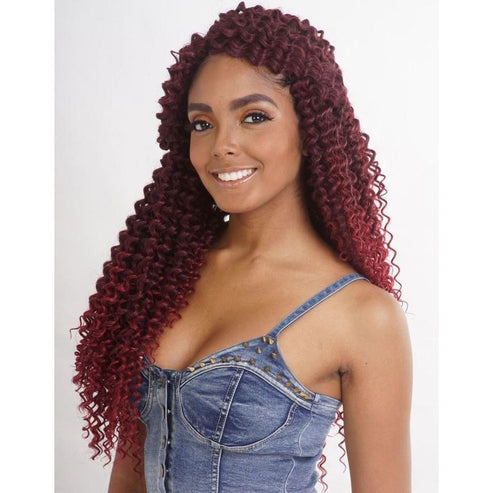 Afri Naptural Caribbean PINEAPPLE WAVE 18" Crochet Braid image 2