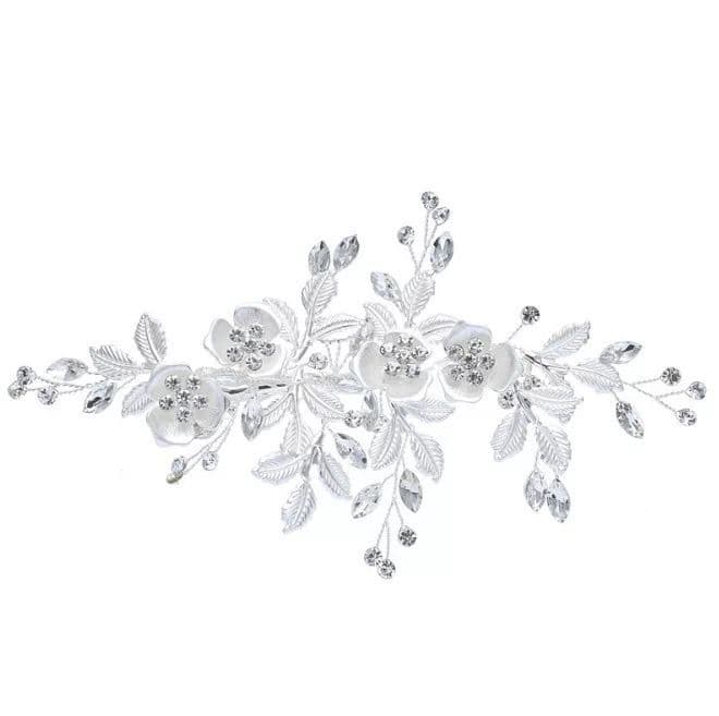 Annabelle Rose Gold Bridal Hair Clip image 3