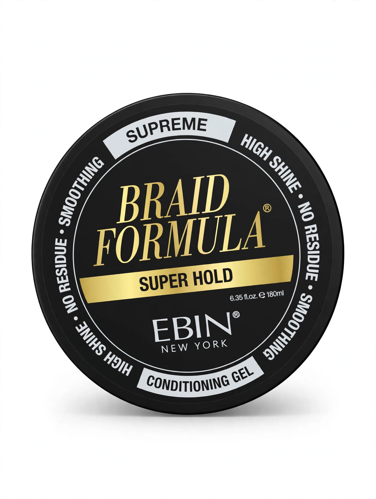 Ebin New York Braid Formula Super Hold Conditioning Gel 6.35oz