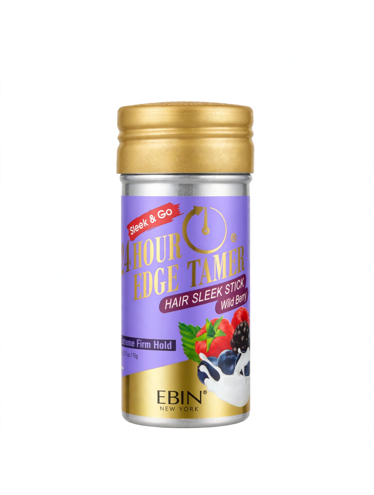 Ebin New York 24 Hour Edge Tamer Sleek Stick Wild Berry 2.7oz