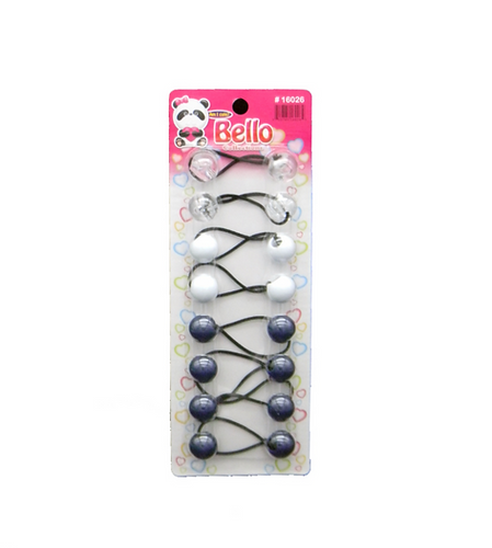 BELLO HAIR BUBBLE R BLUE/WHITE/CLEAR image 0