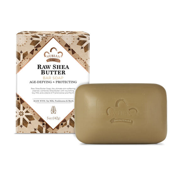 Nubian Heritage Raw Shea Butter Bar Soap image 1