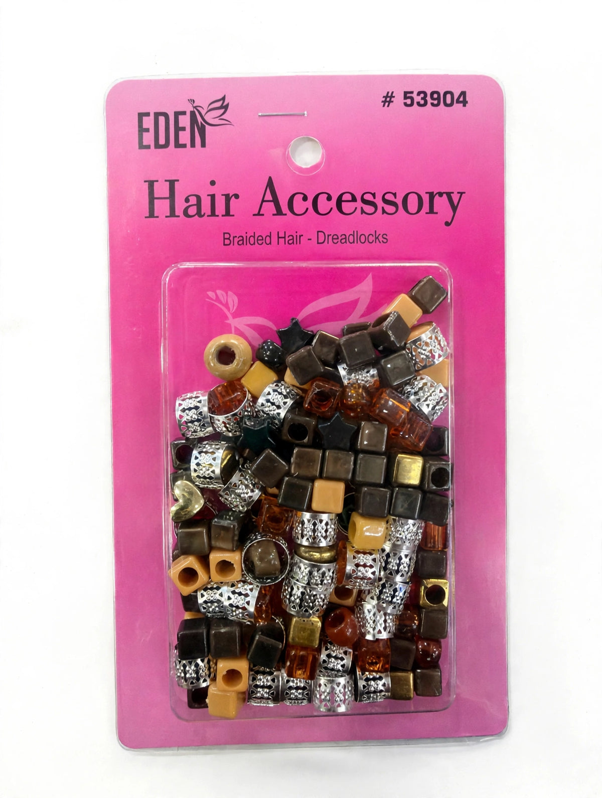 Eden Hair Accessory #53904 Braided Hair - Dreadlocks Brown Mix