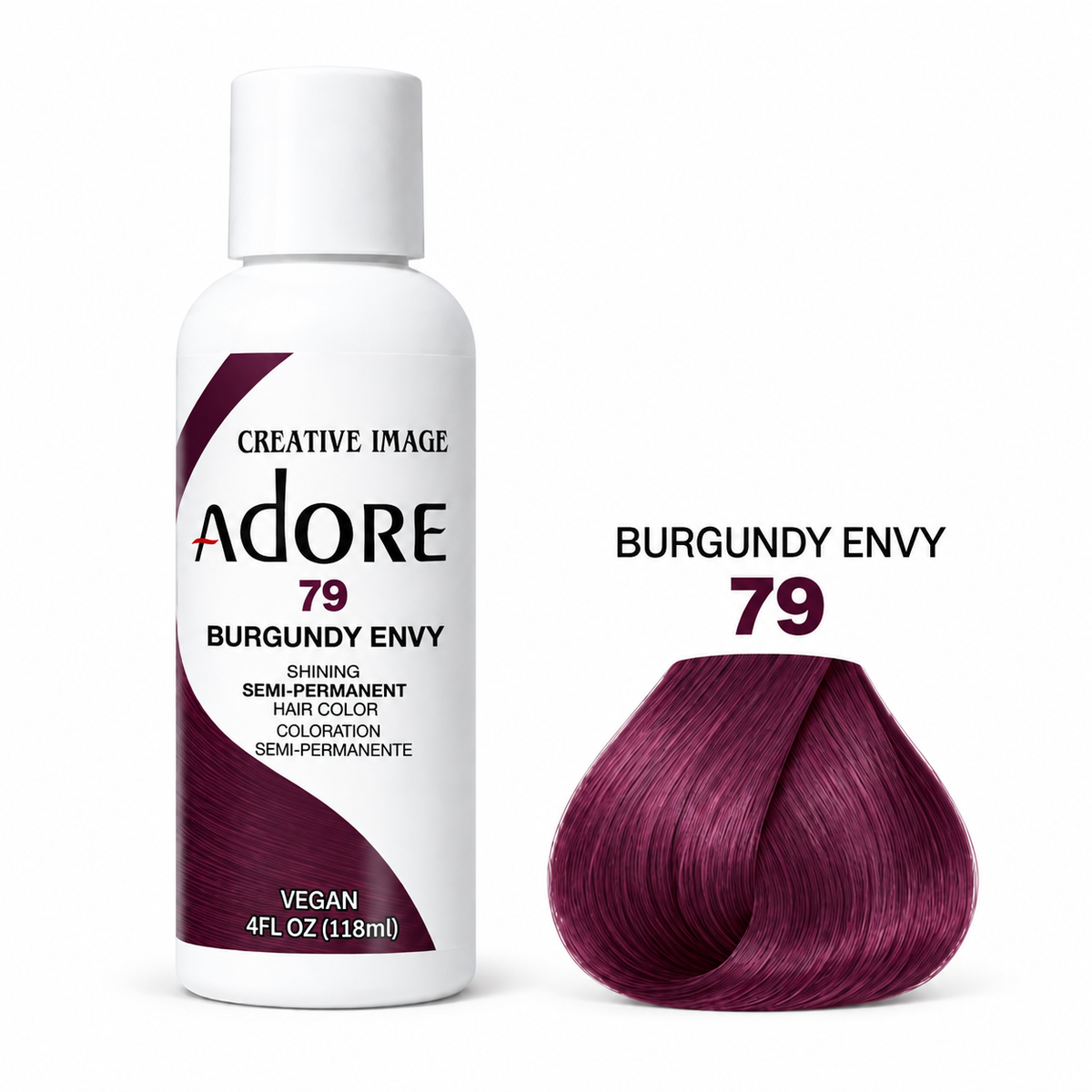 Adore #79 Burgundy Envy hair color