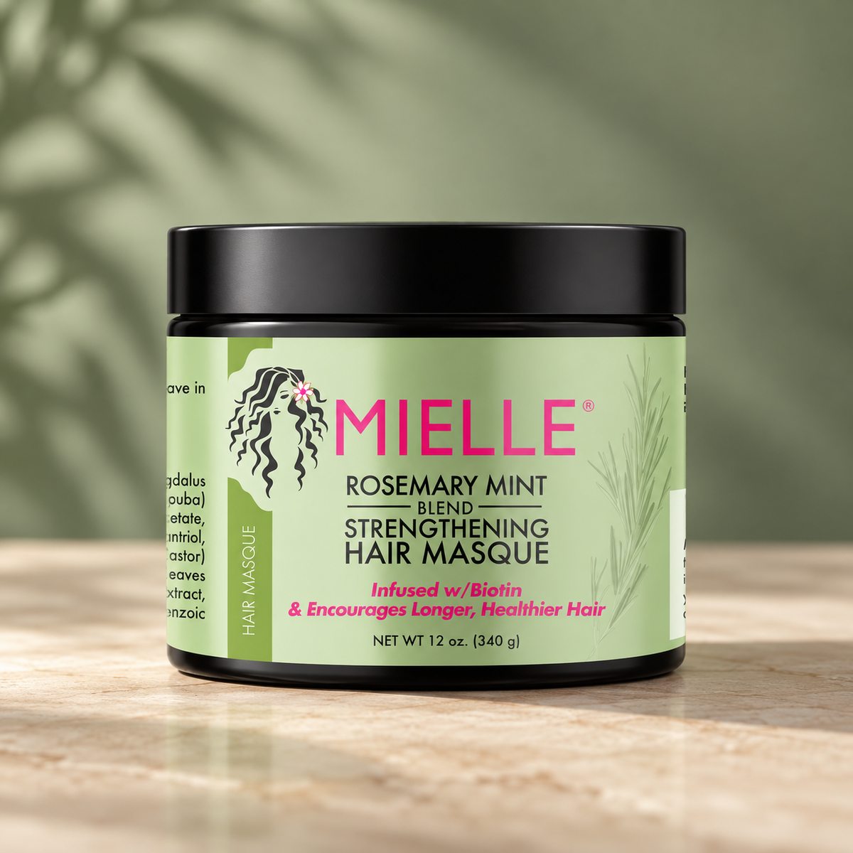 Rosemary Mint Strengthening Hair Masque