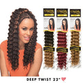 Cherish Deep Twist Bulk 22'' Synthetic Hair Braids All Colors image 0