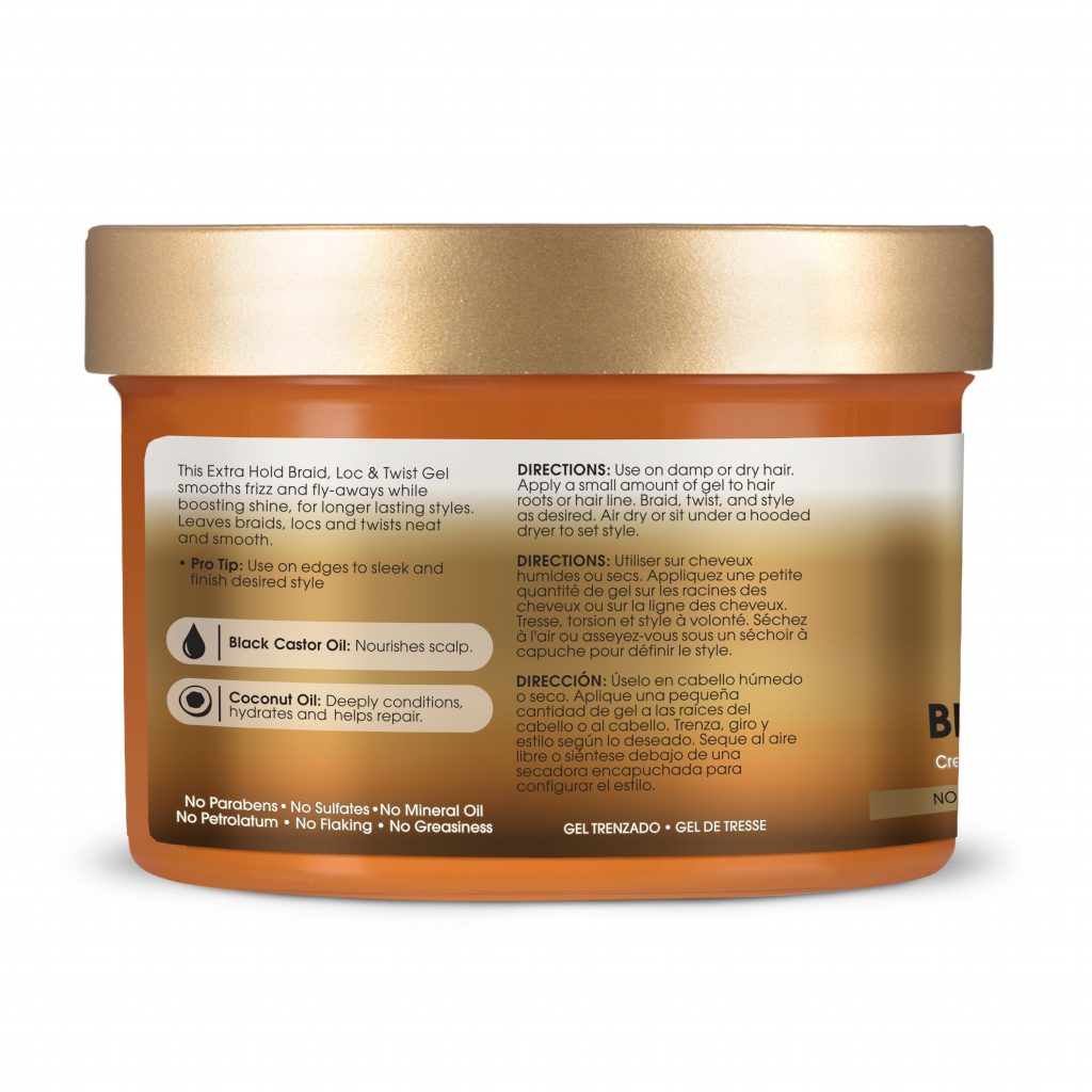 BRAID, LOC & TWIST GEL, 8OZ image 1