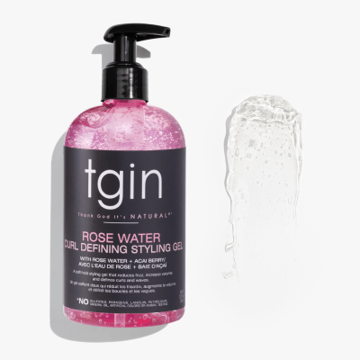 Rosewater Curl Defining Styling Gel – 13oz image 1