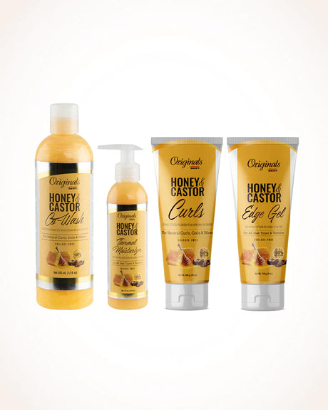 Africa's Best Originals Honey & Castor Edge Gel, 4 Oz image 2