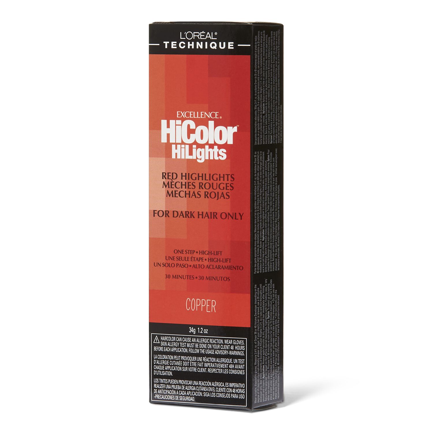 HiColor Red HiLights Copper Permanent Creme Hair Color image 0