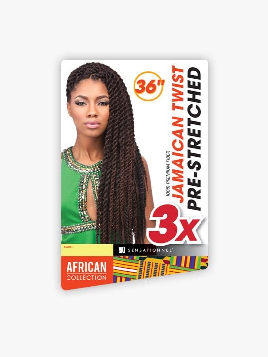 3X JAMAICAN TWIST PRE-STRETCHED 36″ image 2