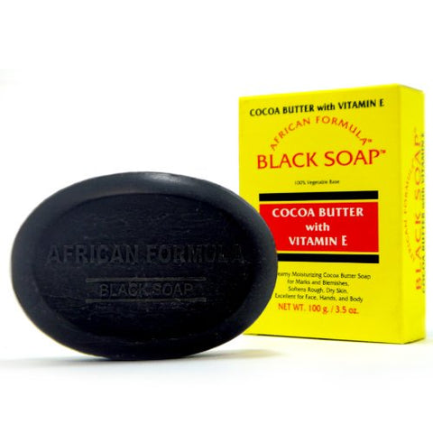 African Formula - Black Soap Cocoa Butter With Vitamin E image 1