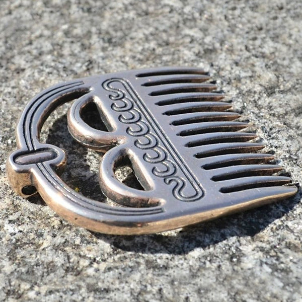 Viking Comb - Bronze image 2