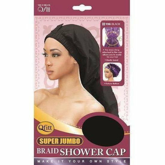 QFITT: SUPER JUMBO BRAID SHOWER CAP image 1