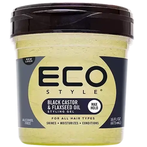 Black Castor & Flaxseed Oil Gel image 0