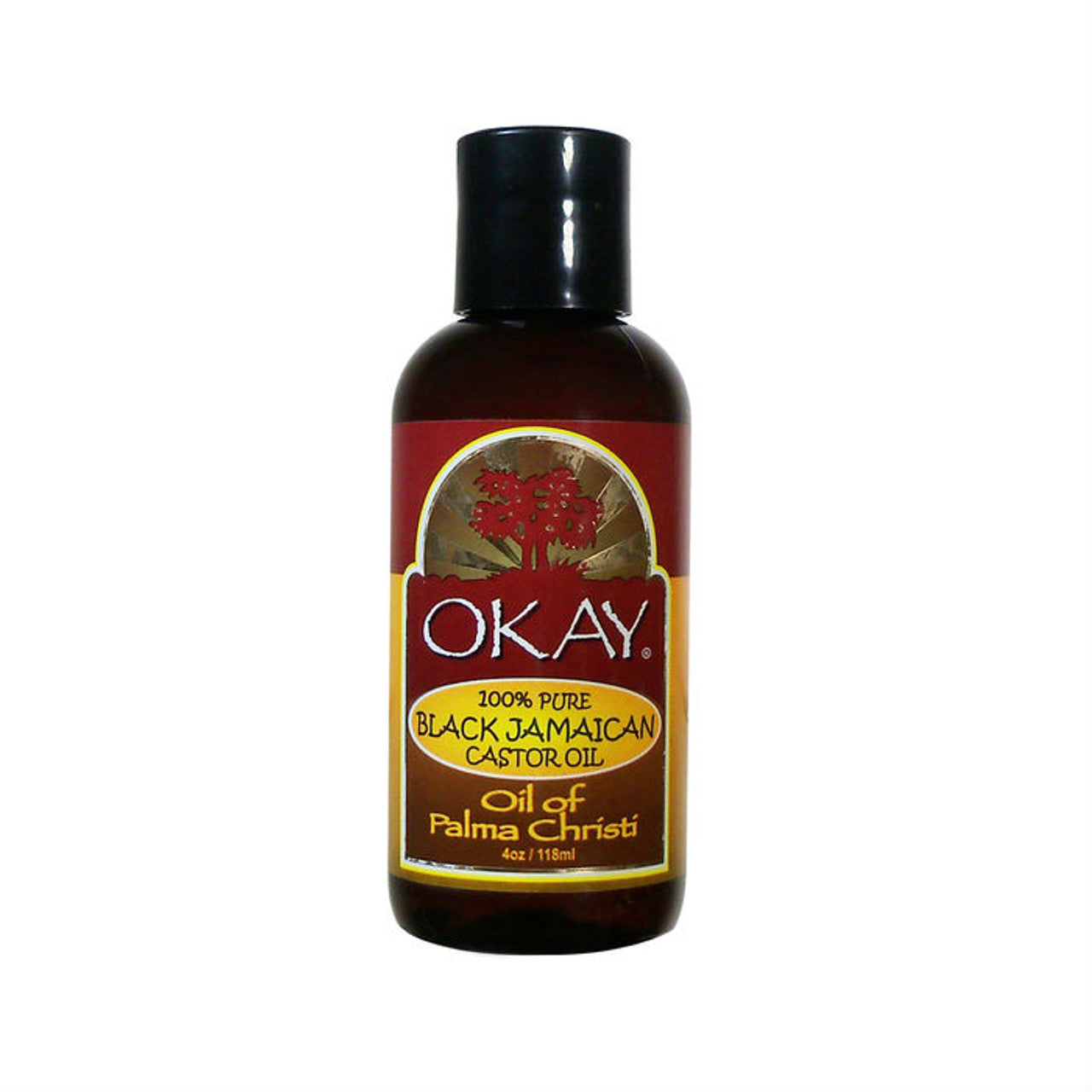 OKAY Pure Naturals Pure Black Jamaican Castor Oil (4 oz.) image 0