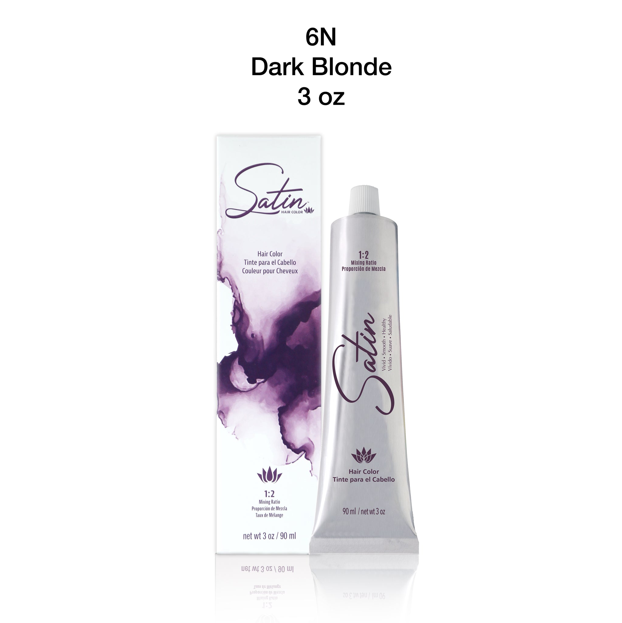 Satin Hair Color Dark Blonde (6N) image 1