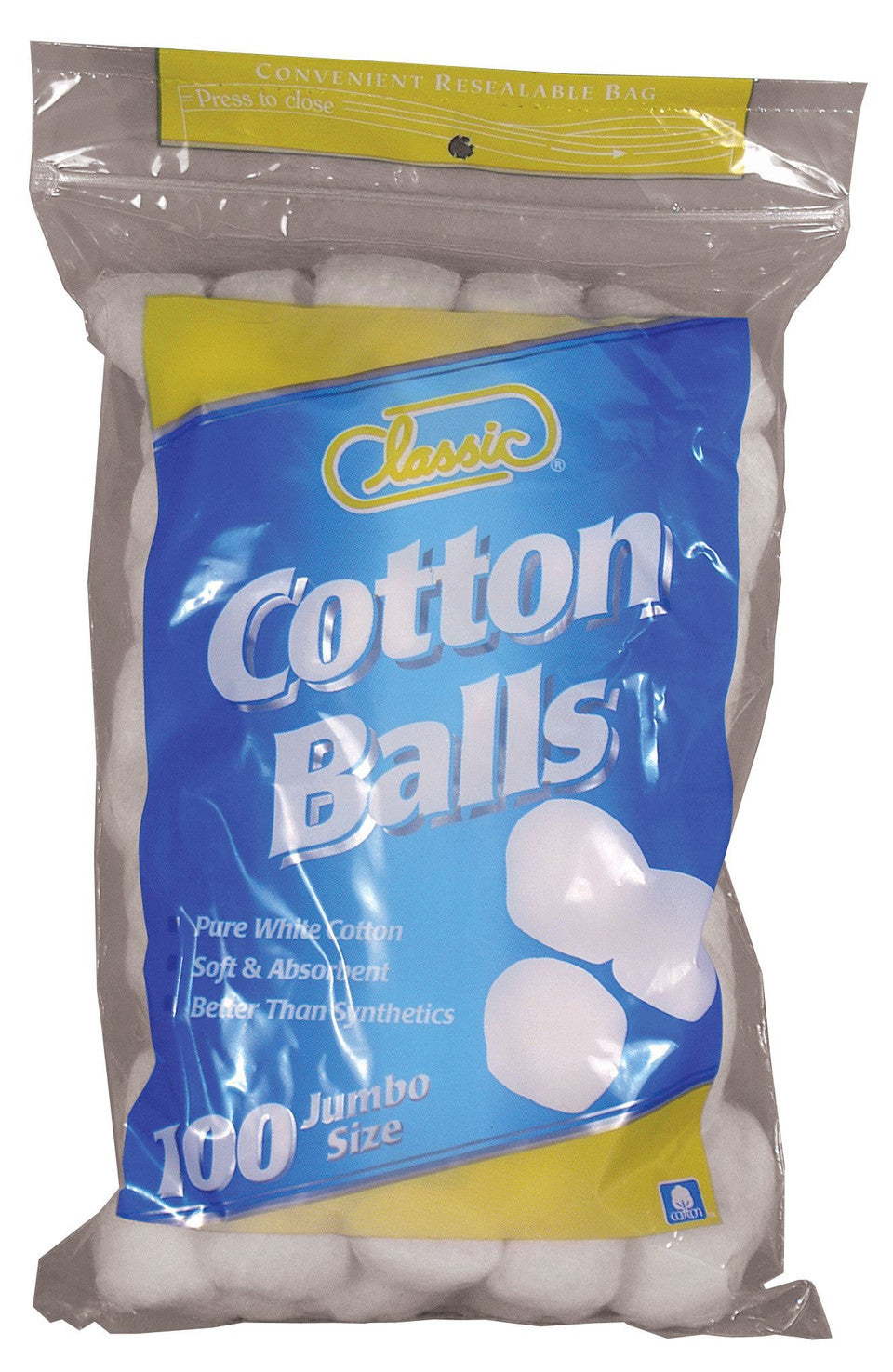 Classic Cotton Balls - Jumbo 100 ct image 0