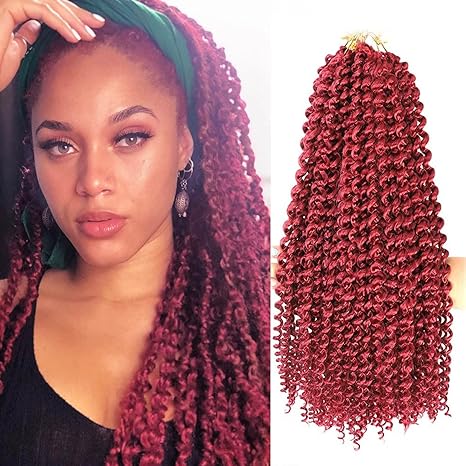 Twist Hair 1B/Burg - 6 pack image 0