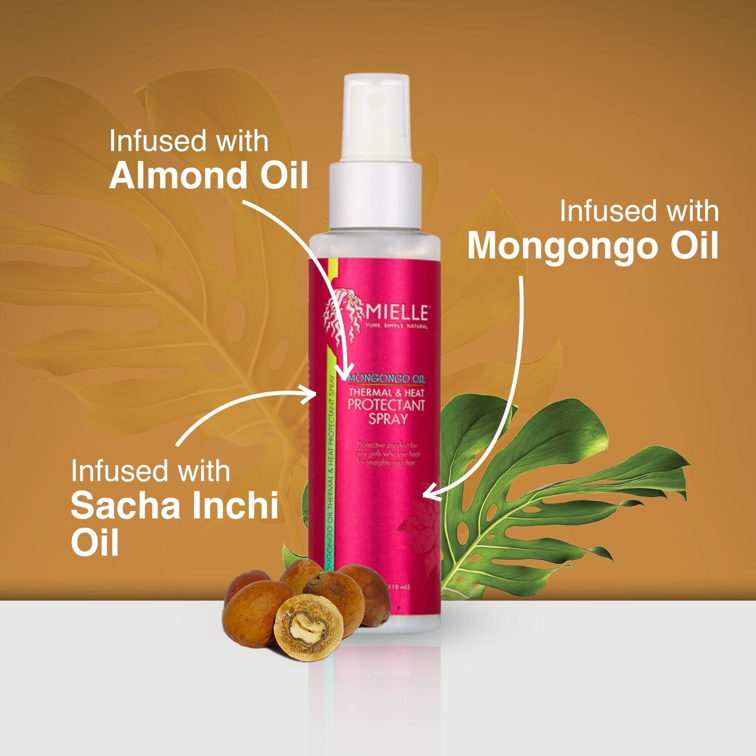 Mongongo Oil Thermal & Heat Protectant Spray image 2
