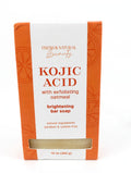 Fresh & Natural Beauty Kojic Acid Brightening Bar Soap with Exfoliating Oatmeal 10 oz