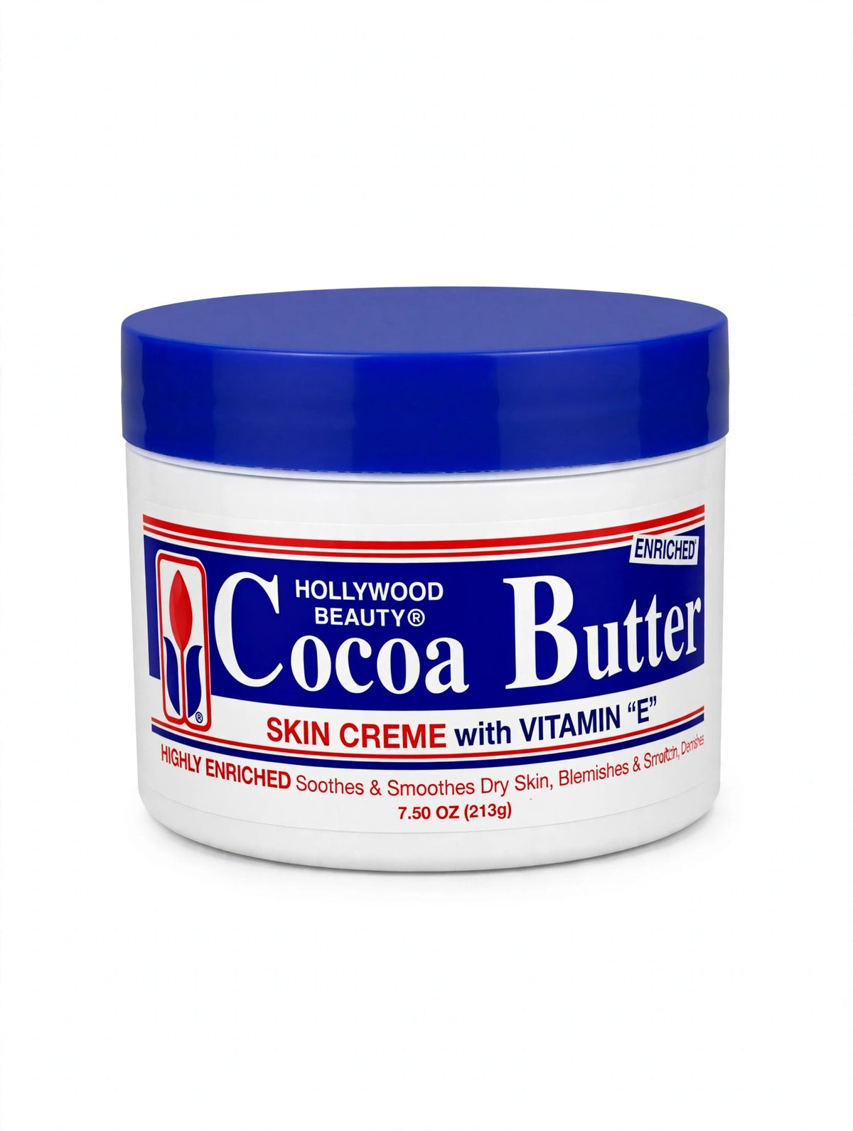 Hollywood Beauty Cocoa Butter Skin Creme with Vitamin E 7.5 oz