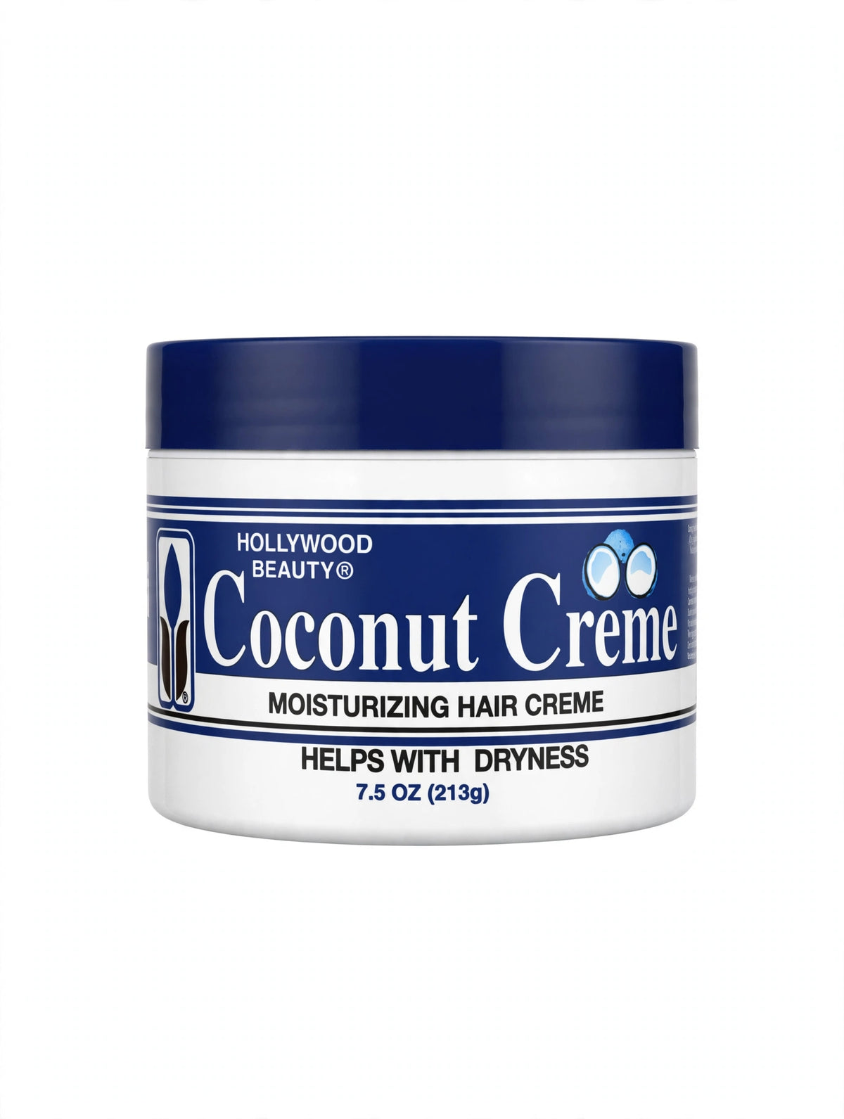 Hollywood Beauty Coconut Creme Moisturizing Hair Creme 7.5oz