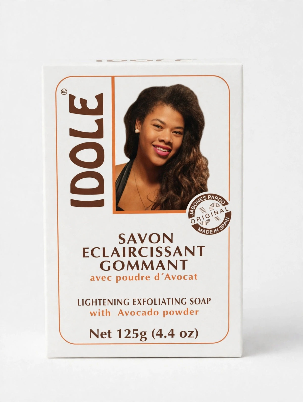 Idole Lightening Exfoliating Soap with Avocado Powder 125g
