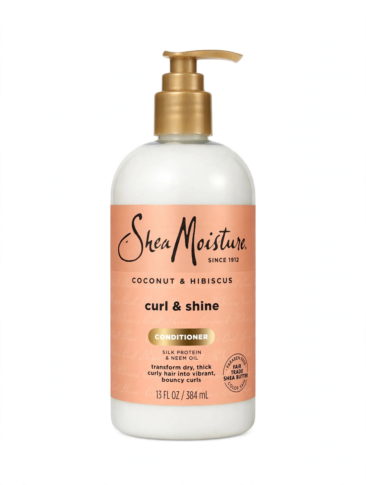 SheaMoisture Coconut & Hibiscus Curl & Shine Conditioner 13 FL OZ