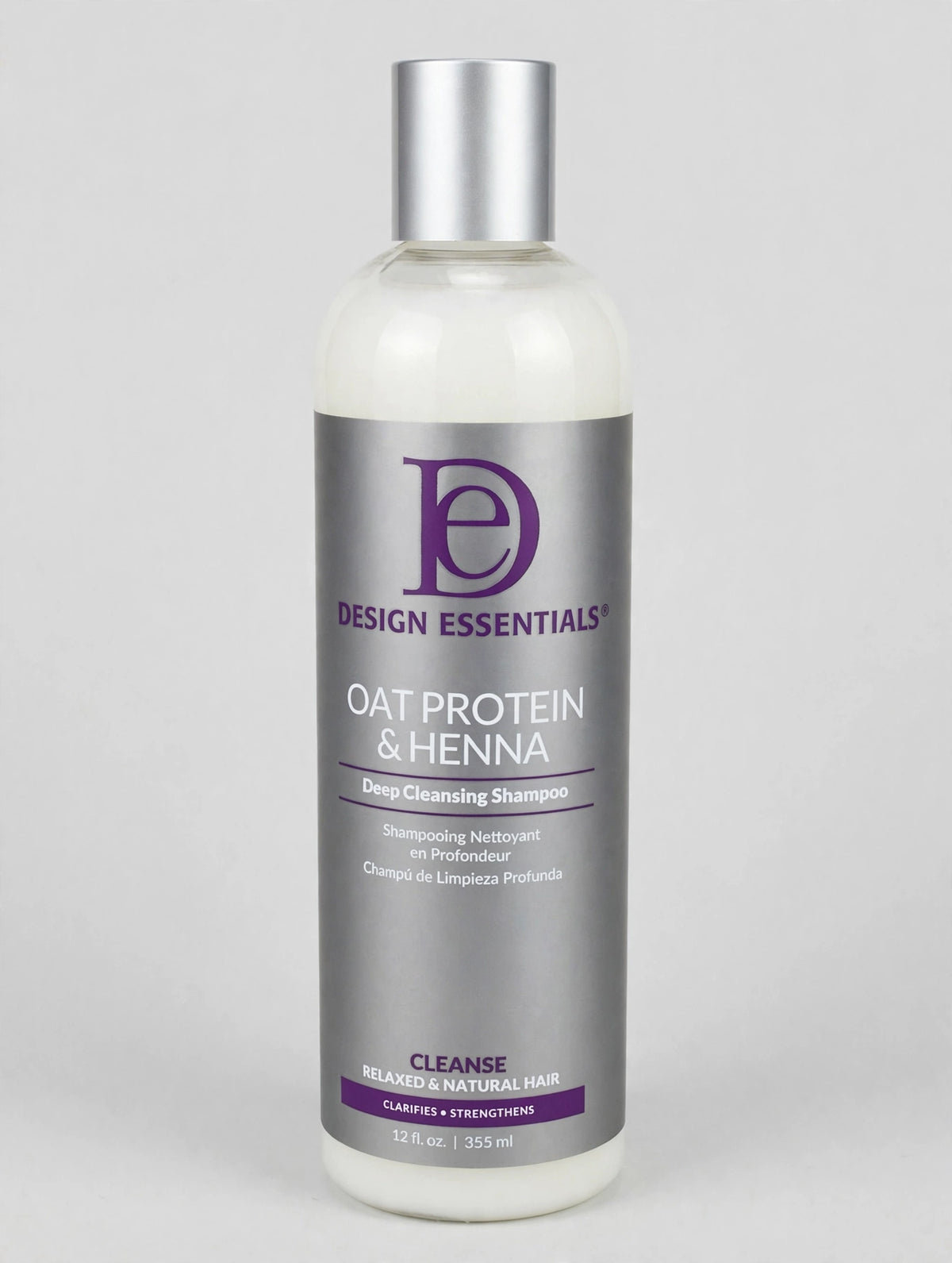 Design Essentials Oat Protein & Henna Deep Cleansing Shampoo