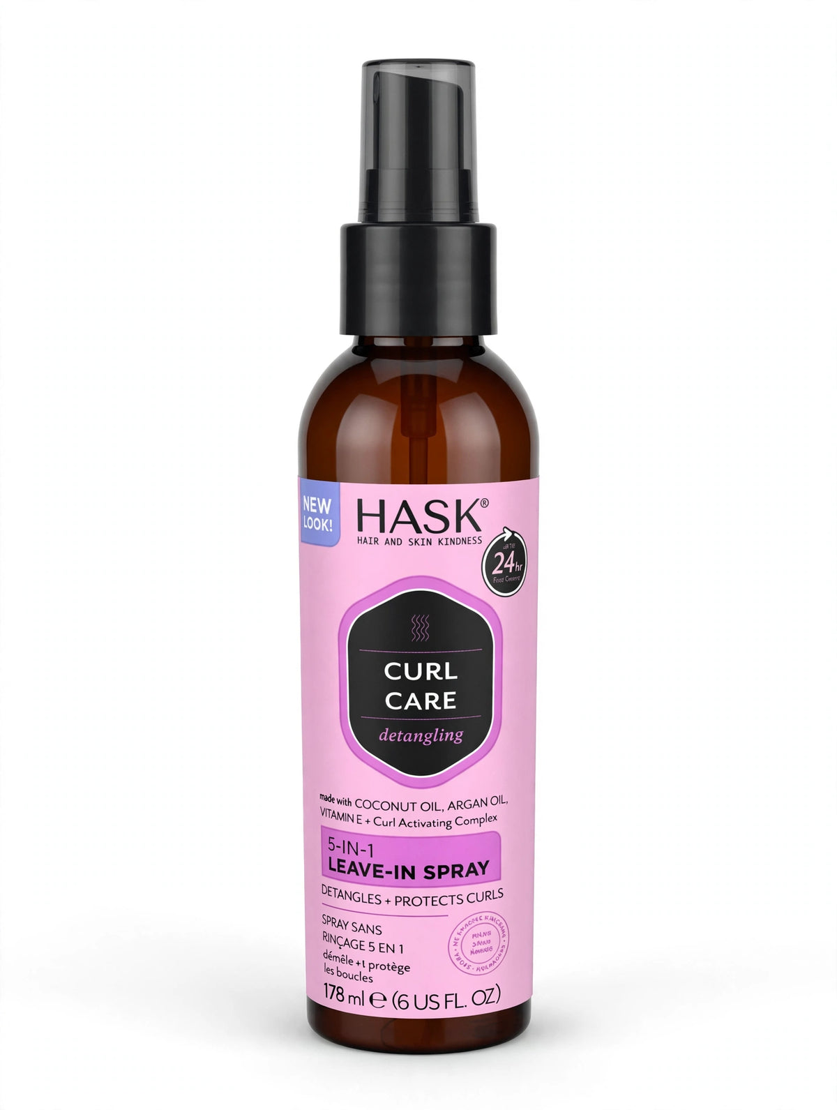 Hask Curl Care Detangling 5-in-1 Leave-In Spray